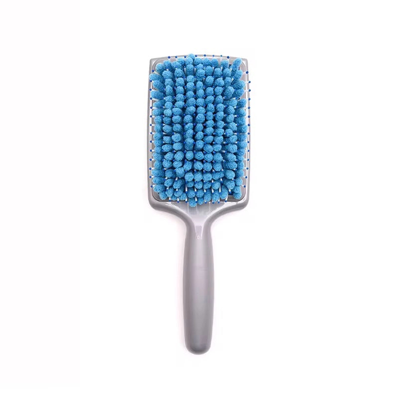 2-in-1 Microfiber Quick-Dry Hair Brush