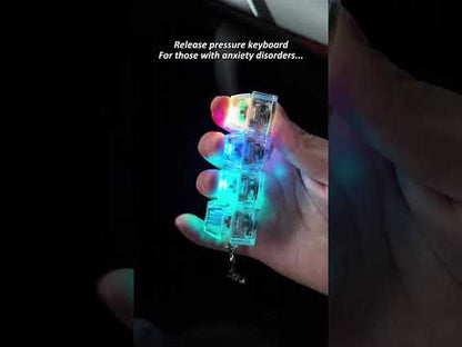 Stress-Relief LED Keychain